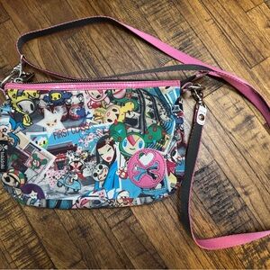 Rare TokiDoki Cartolina Crossbody Bag